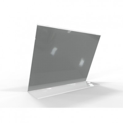 PORTA GRAFICA ACRILICO A6 (10.5*14.8 CMS) FORMATO L HORIZONTAL 1.7 MM (C200)