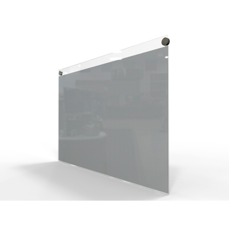 PORTA GRAFICA ACRILICO A3 (29.7*42 CMS) FORMATO MURO HORIZONTAL 2.5 MM + SET EMBELLECEDORES